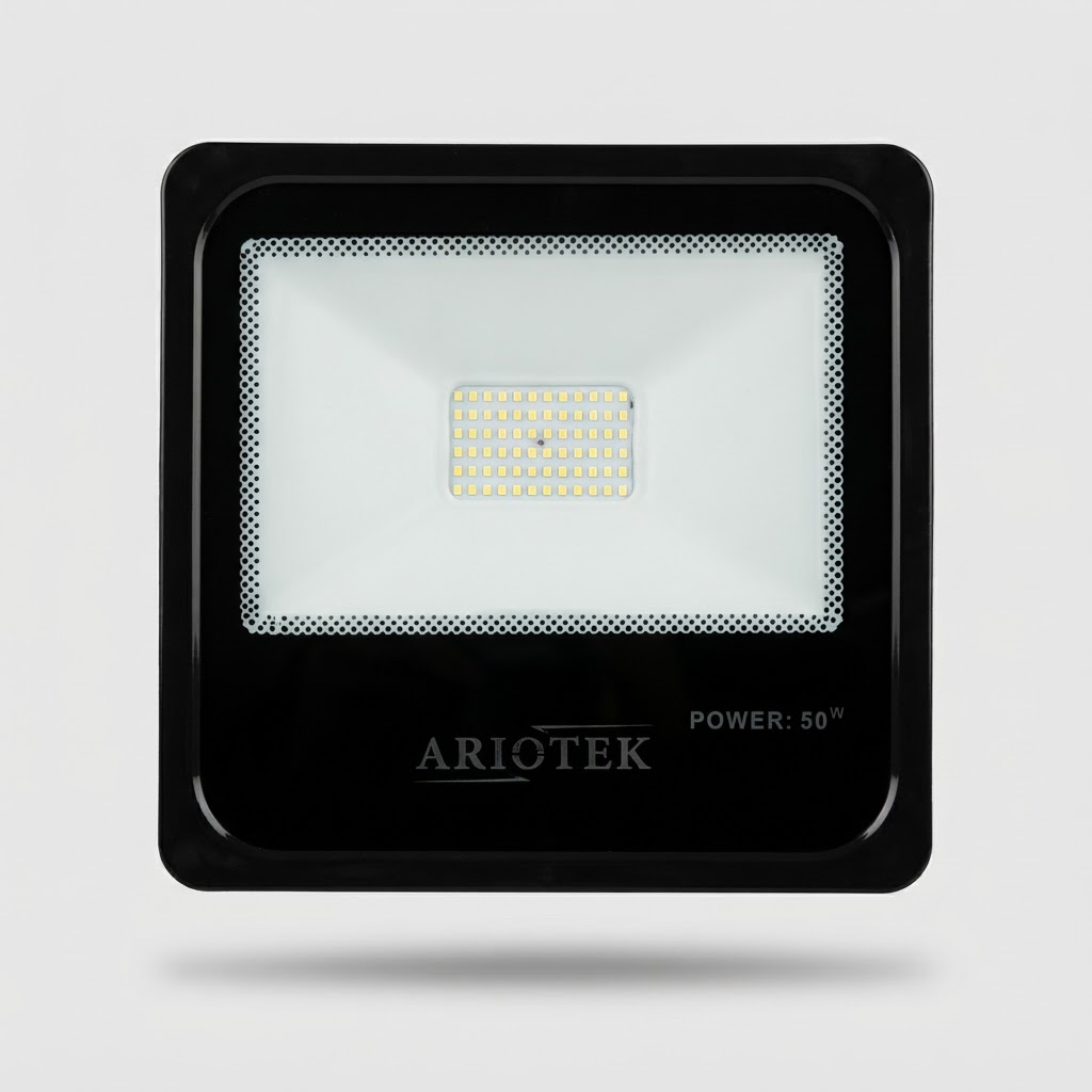 پروژکتور 50 وات SMD برند آریوتک - بدنه آلمینیوم